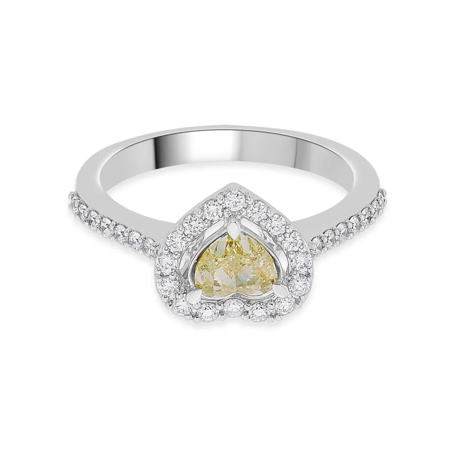 Zen Pirlanta Heart of Sunshine Ring - Zen Diamond India