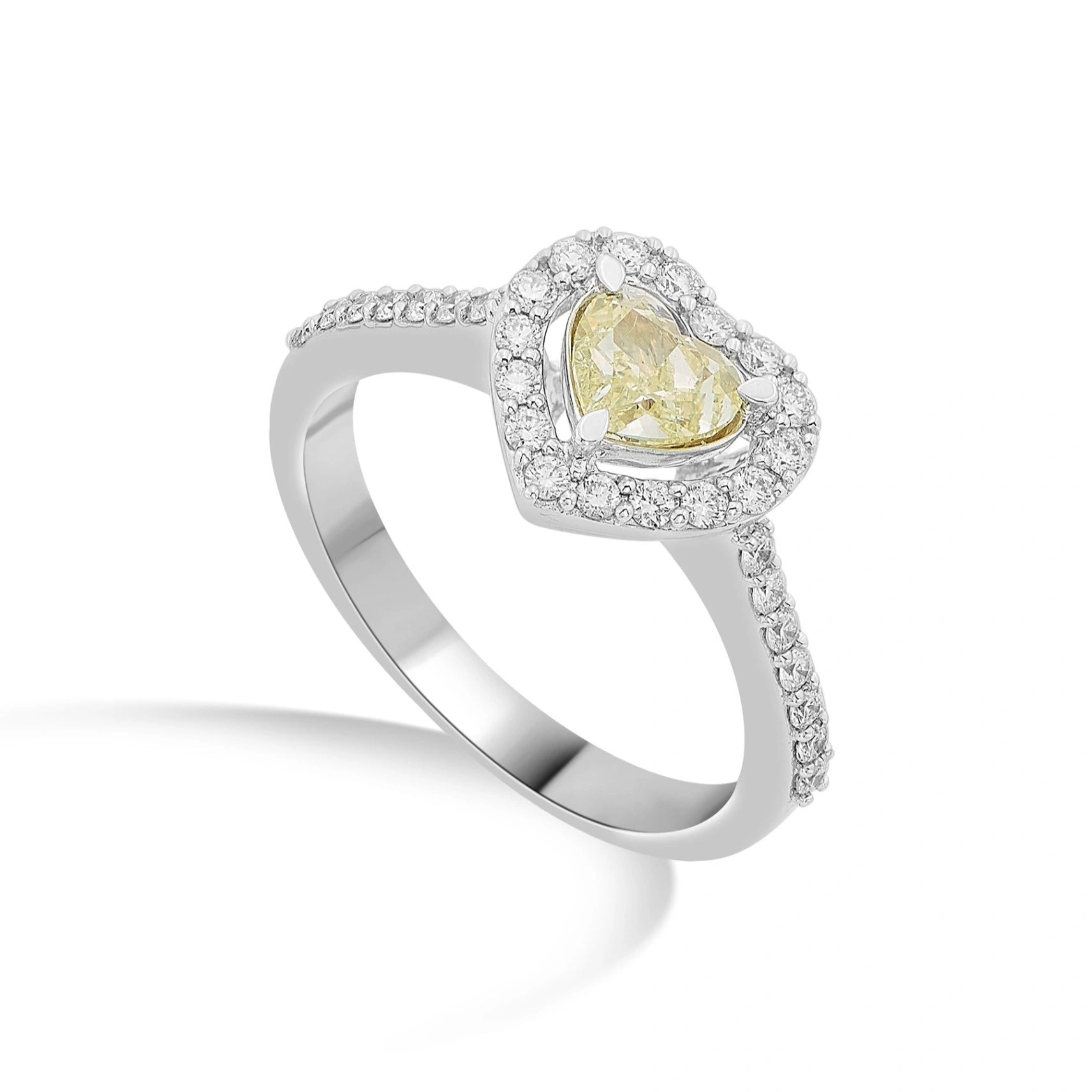 Zen Pirlanta Heart of Sunshine Ring - Zen Diamond India