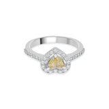 Solitaire Heart of Sunshine Ring - Zen Diamond India