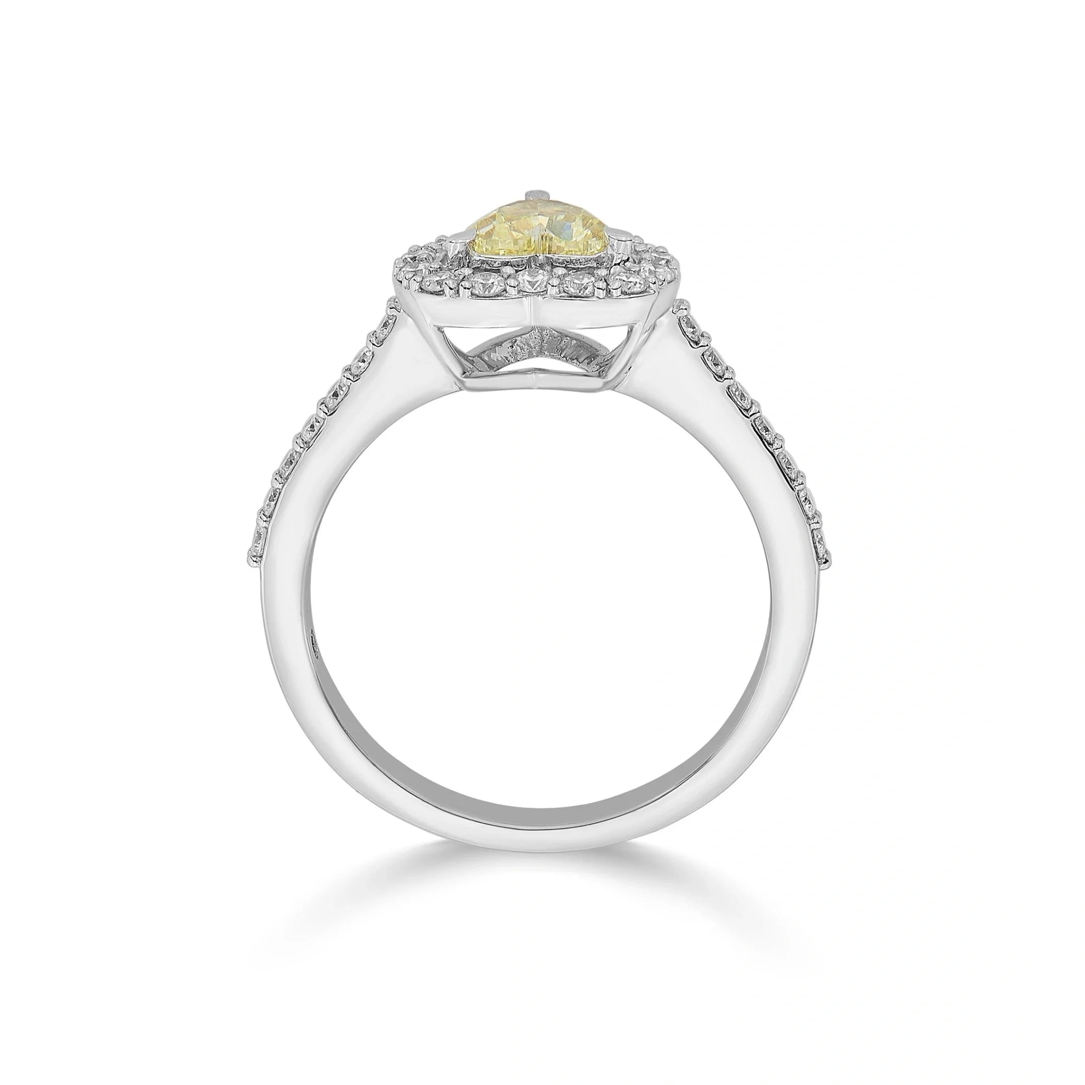 Zen Pirlanta Heart of Sunshine Ring - Zen Diamond India