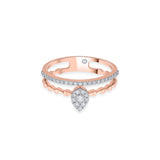 Sassy Diamond Tiara Ring - Zen Diamond India