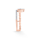 Sassy Diamond Tiara Ring - Zen Diamond India