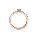 Sassy Diamond Tiara Ring - Zen Diamond India