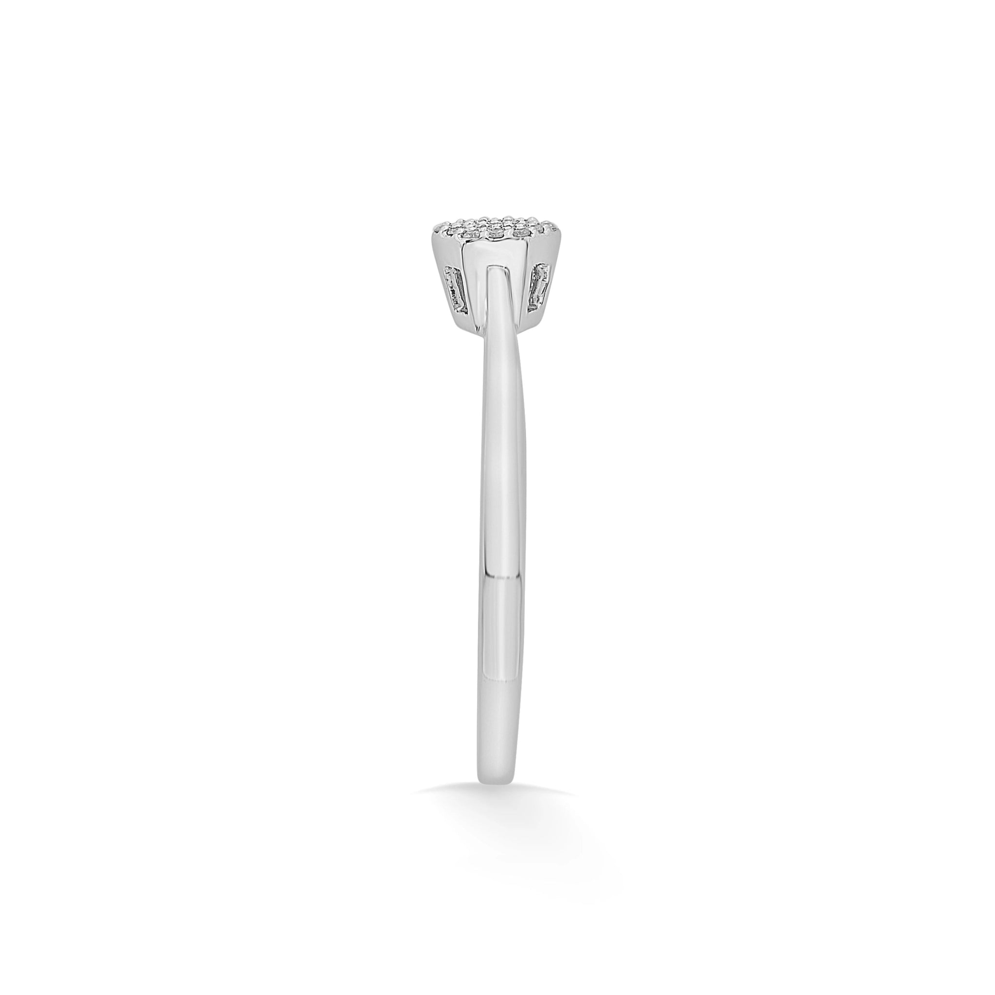 Boujee Hexa Glitz Diamond Whisper Ring