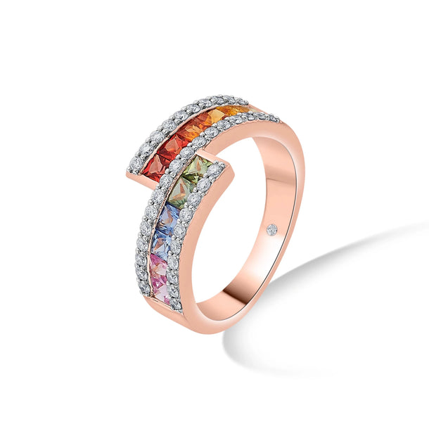 Toren Euphoria Shine Ring - Zen Diamond India