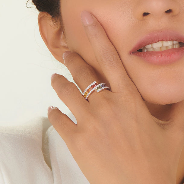 Toren Euphoria Shine Ring