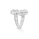 Enchante Double Marquise Baguette Ring - Zen Diamond India