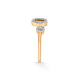 Boujee Round Ring - Zen Diamond India