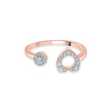 Boujee Heart Ring - Zen Diamond India