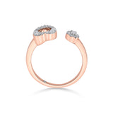Boujee Heart Ring - Zen Diamond India