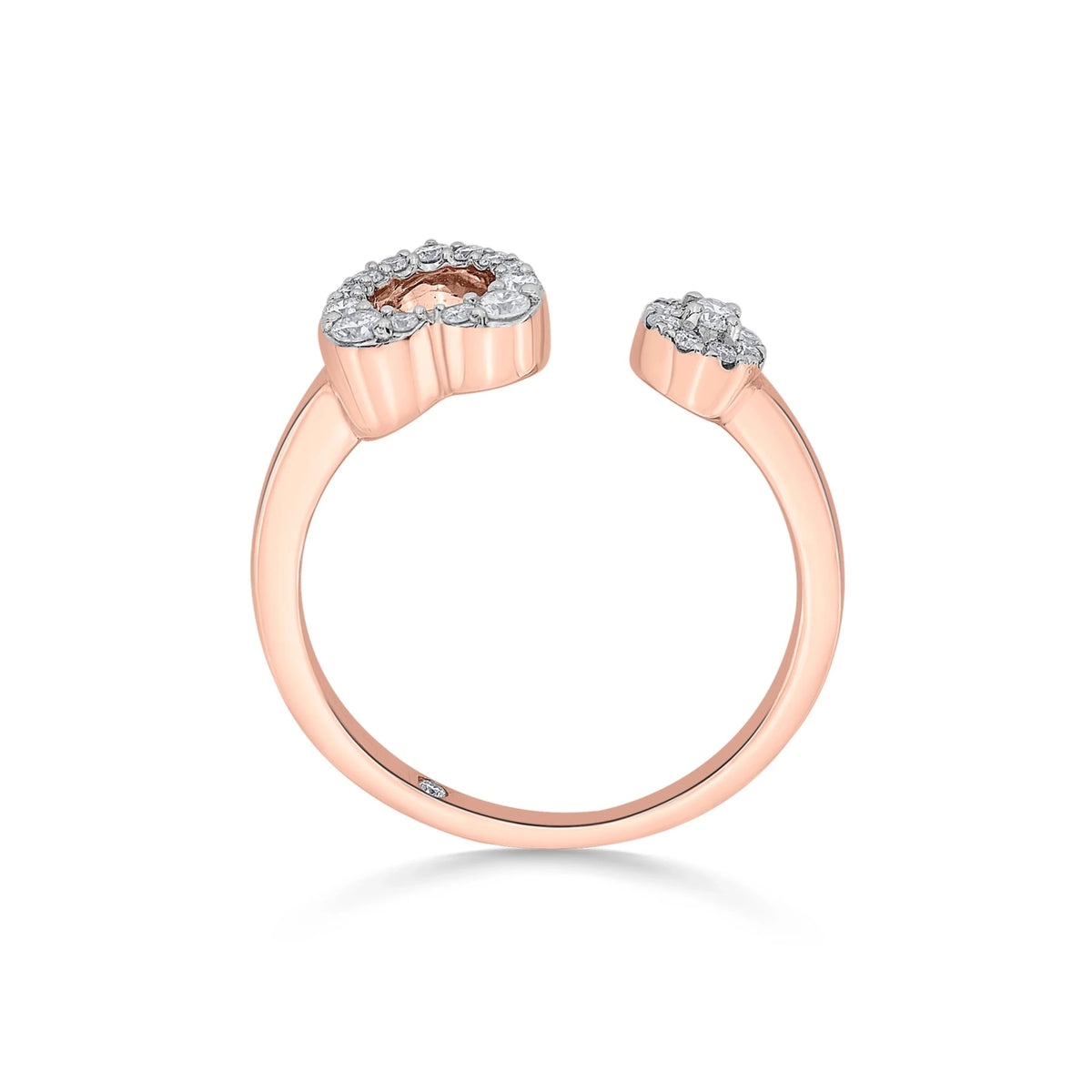 Boujee Heart Ring - Zen Diamond India