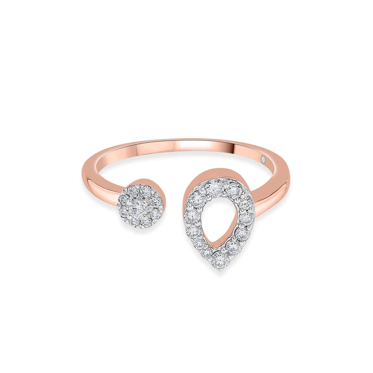 Boujee Drop Ring - Zen Diamond India