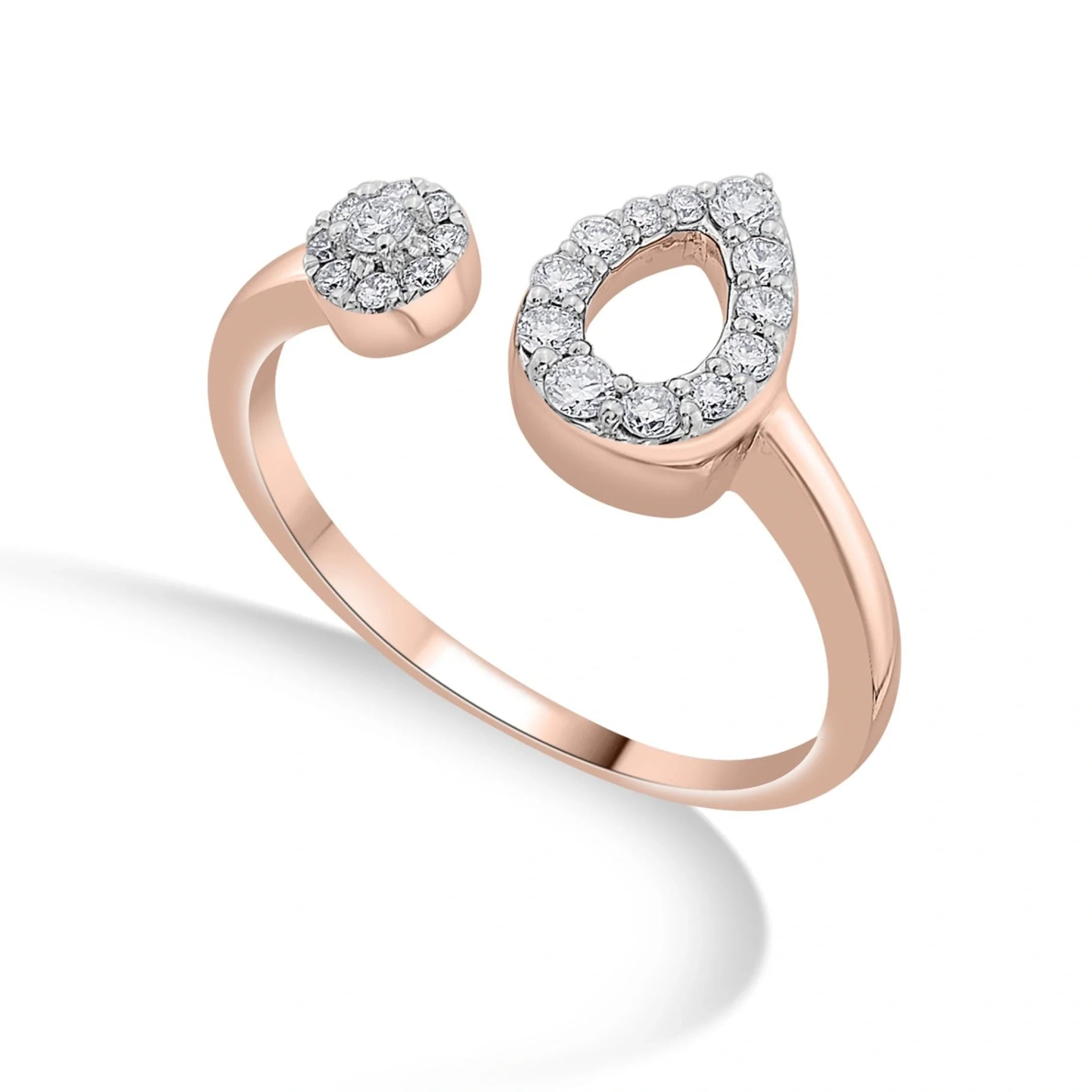 Boujee Drop Ring - Zen Diamond India