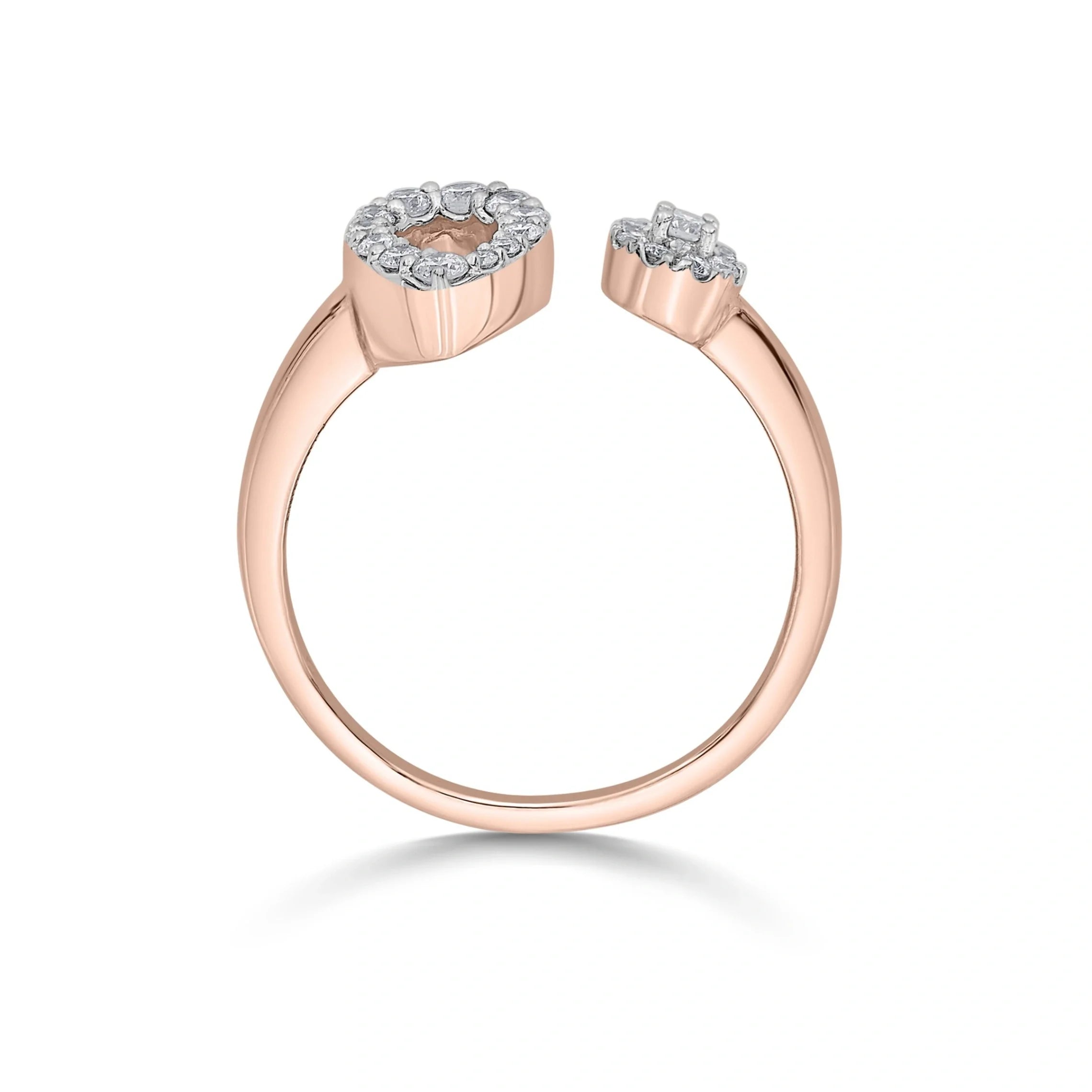 Boujee Drop Ring - Zen Diamond India