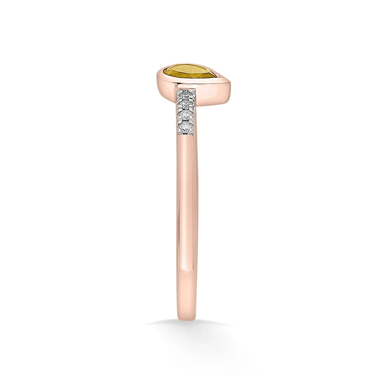 Color Pop Drop Elegance Ring in Citrine