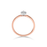 Boujee Split Sparkle Glam Ring - Zen Diamond India