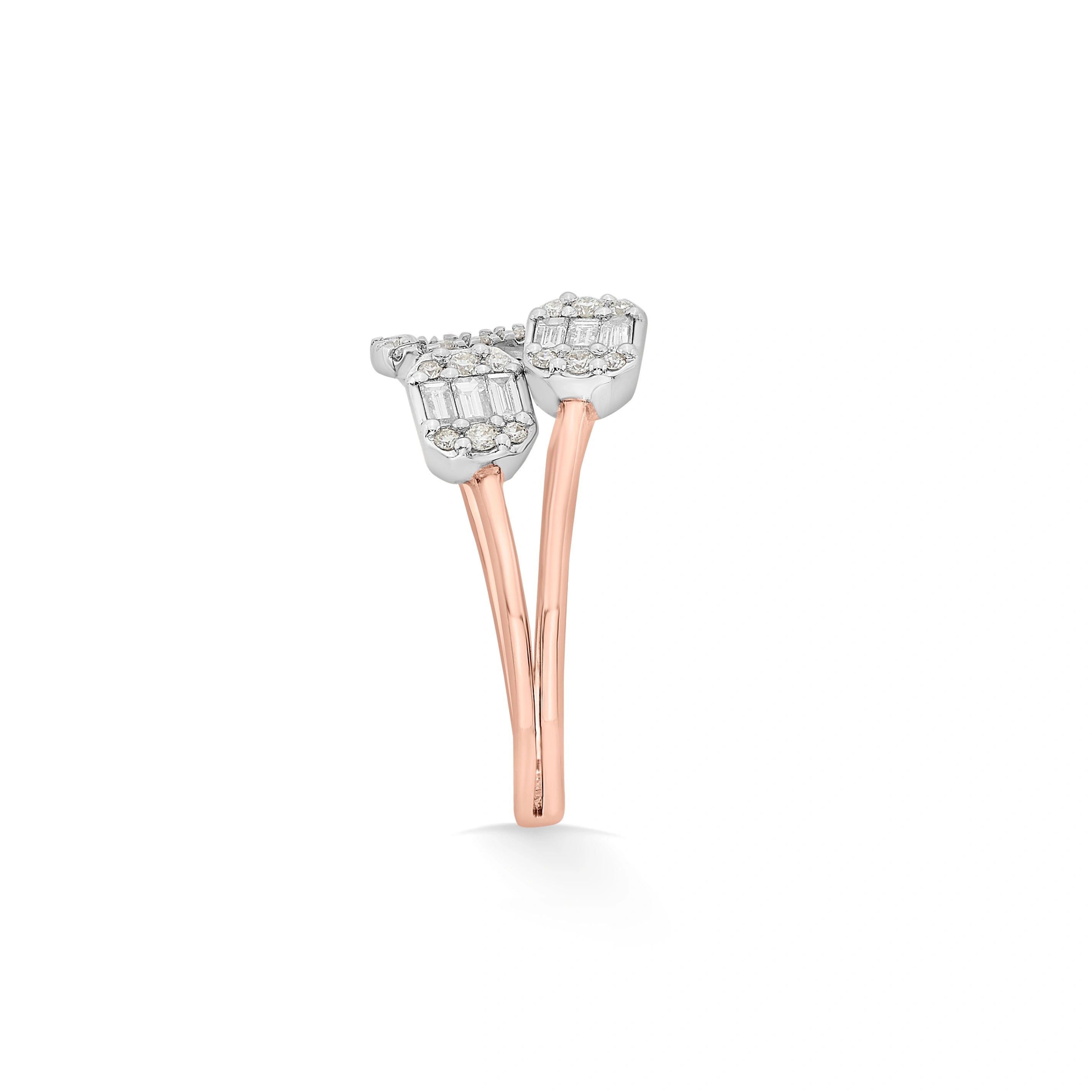 Avant - Garde Spark Fusion Ring - Zen Diamond India