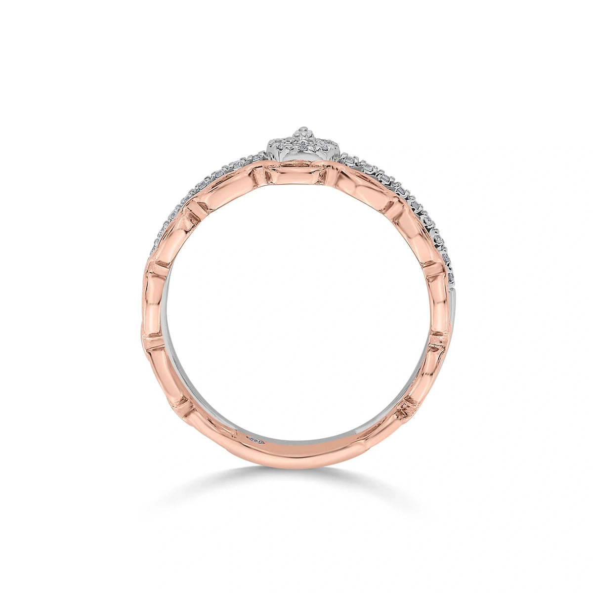 Delicate Cuban Connection Ring