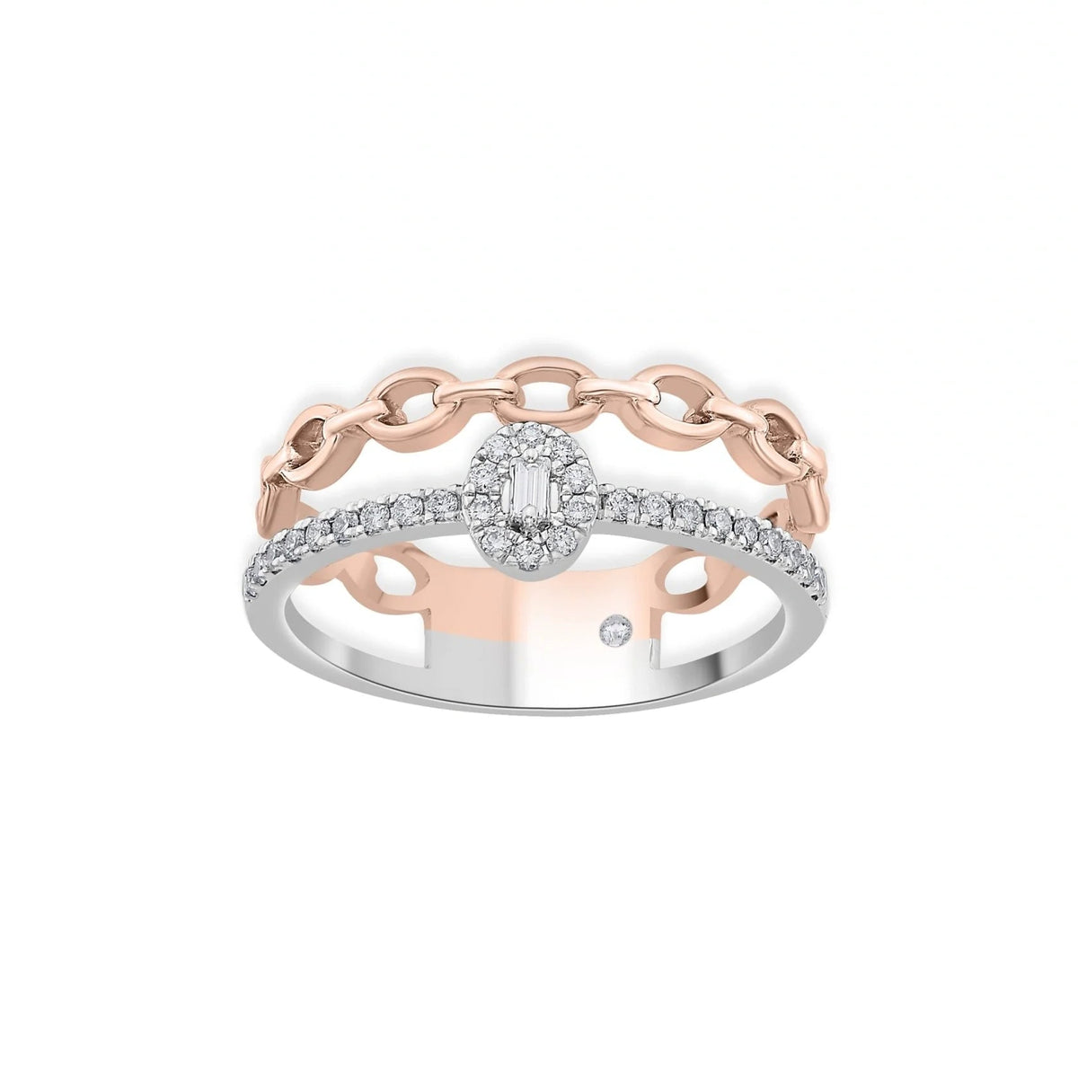 Delicate Cuban Connection Ring