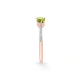Color Pop Open Embrace Ring in Peridot