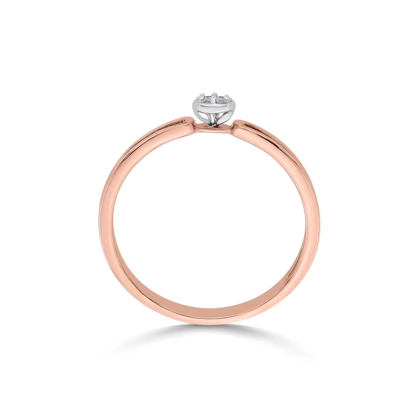 Boujee Deco Diva Split Ring - Zen Diamond India
