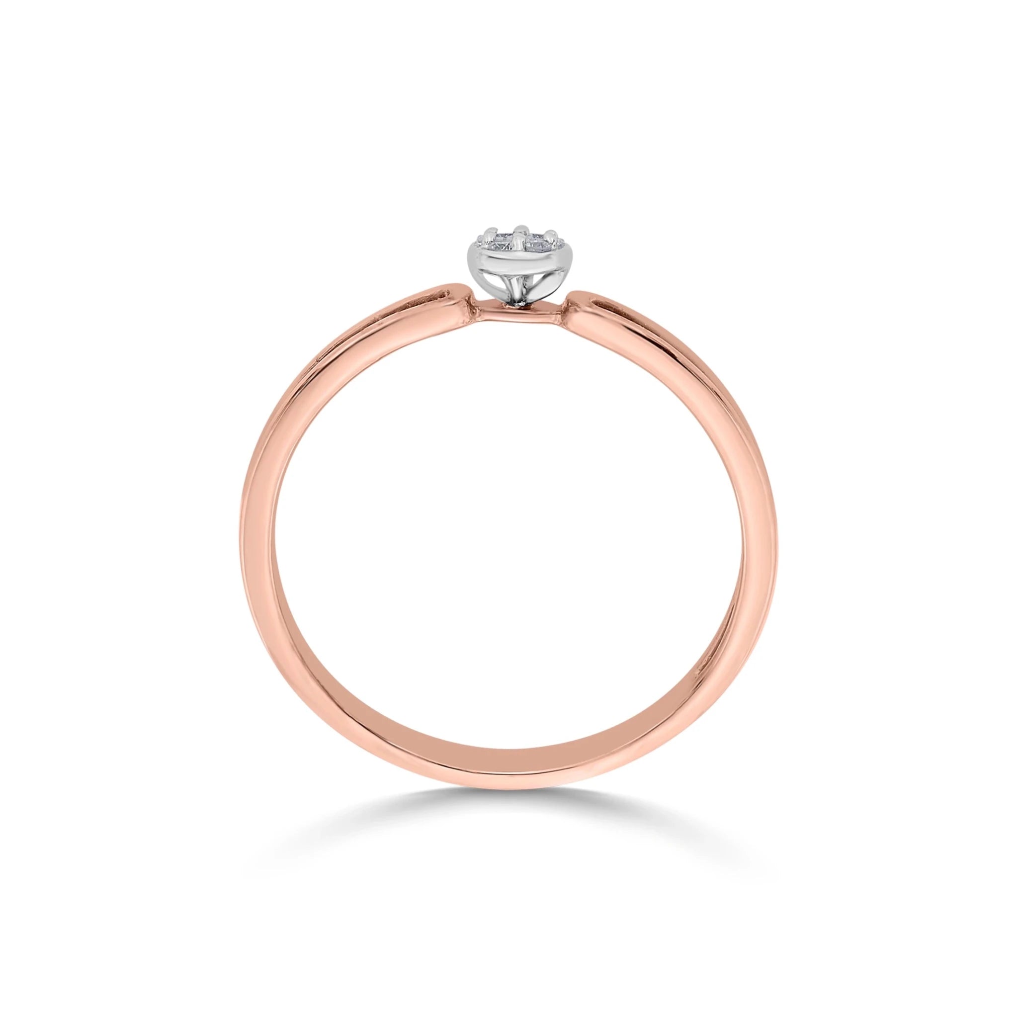 Boujee Deco Diva Split Ring - Zen Diamond India