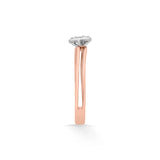 Boujee Deco Diva Split Ring - Zen Diamond India