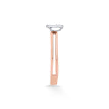 Boujee Radiant Droplet Ring - Zen Diamond India
