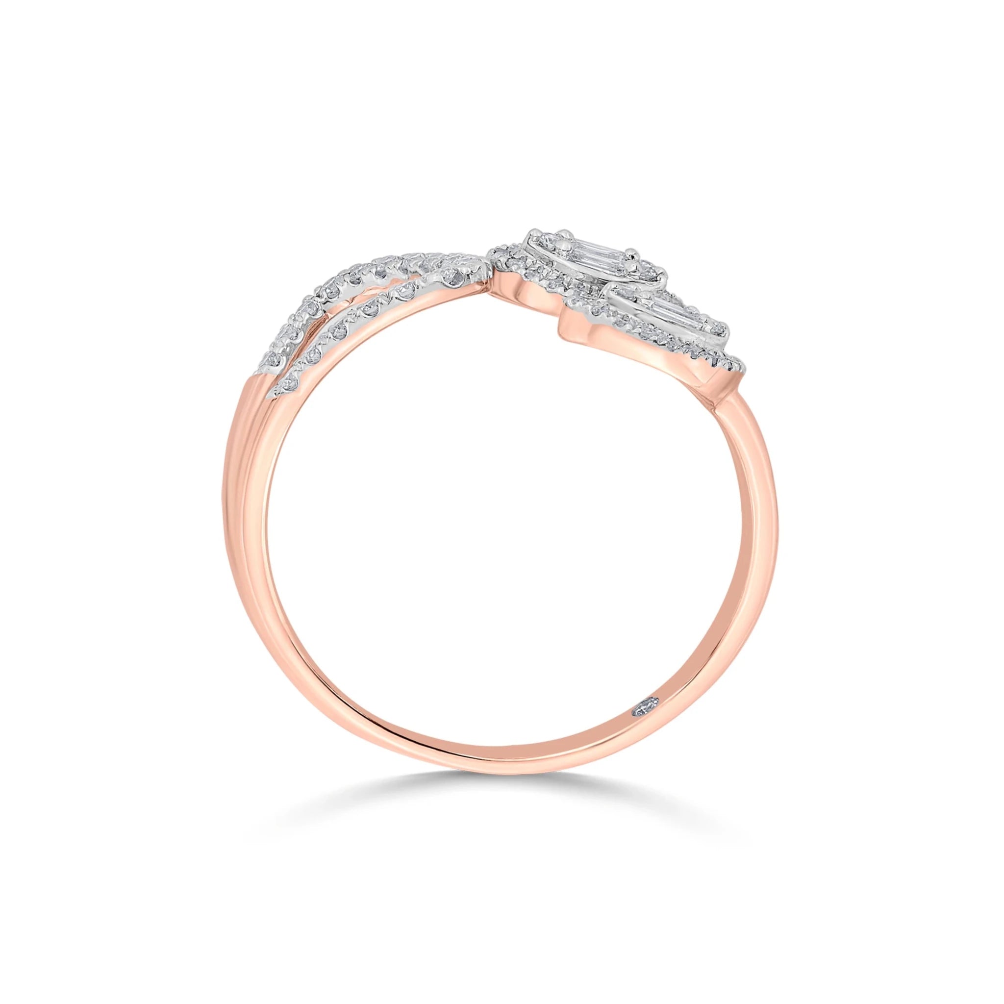 Prism Petal Spark Ring - Zen Diamond India