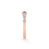 Color Pop Starlight Orbit Ring in Amethyst