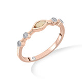 Color Pop Starlight Orbit Ring in Citrine