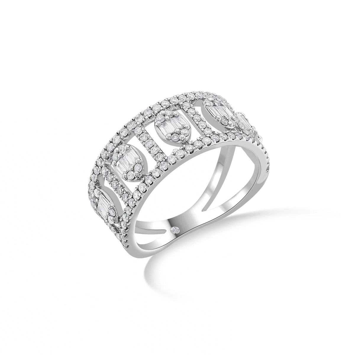 Celestial Echo Diamond Ring