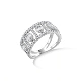 Celestial Echo Diamond Ring