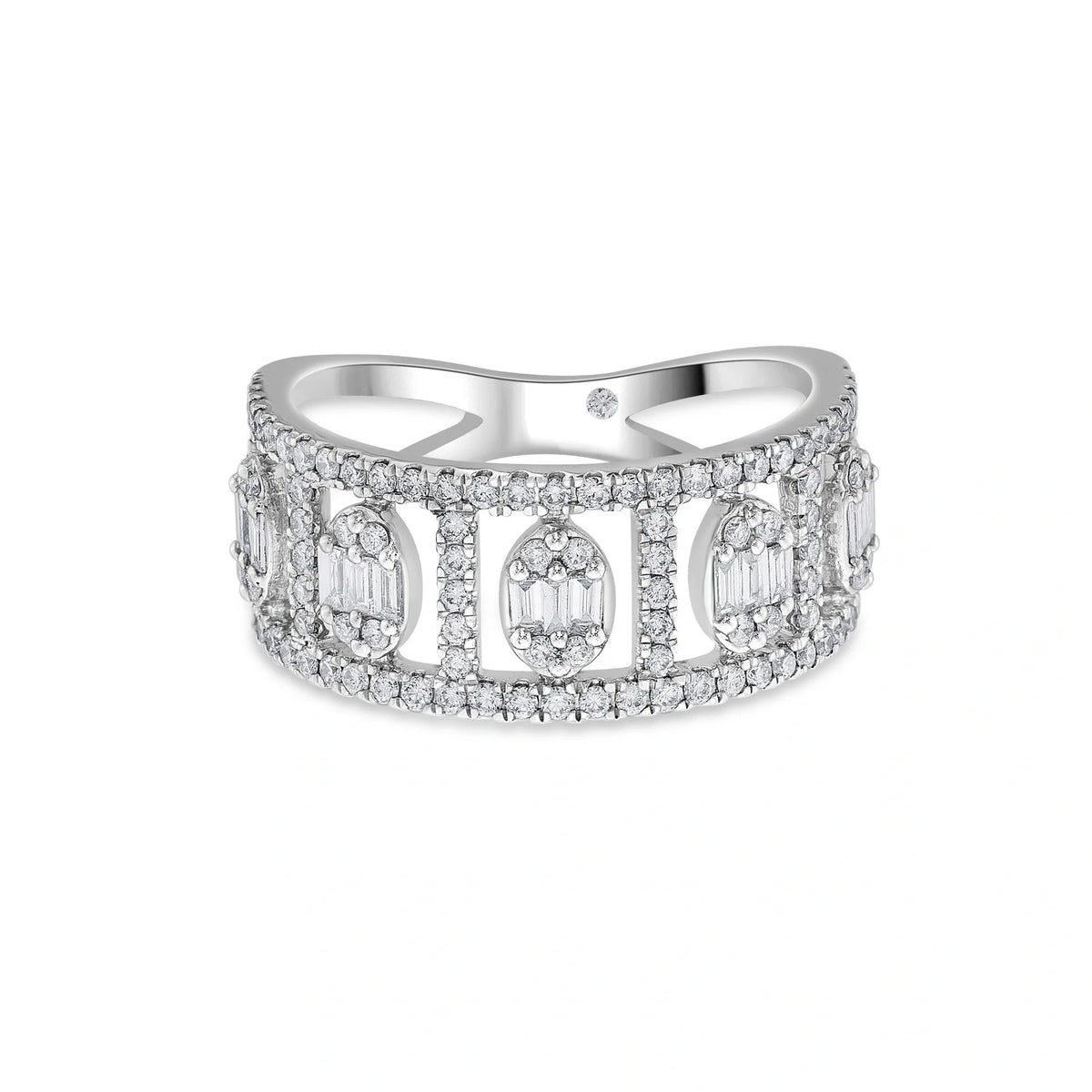 Celestial Echo Diamond Ring - Zen Diamond India
