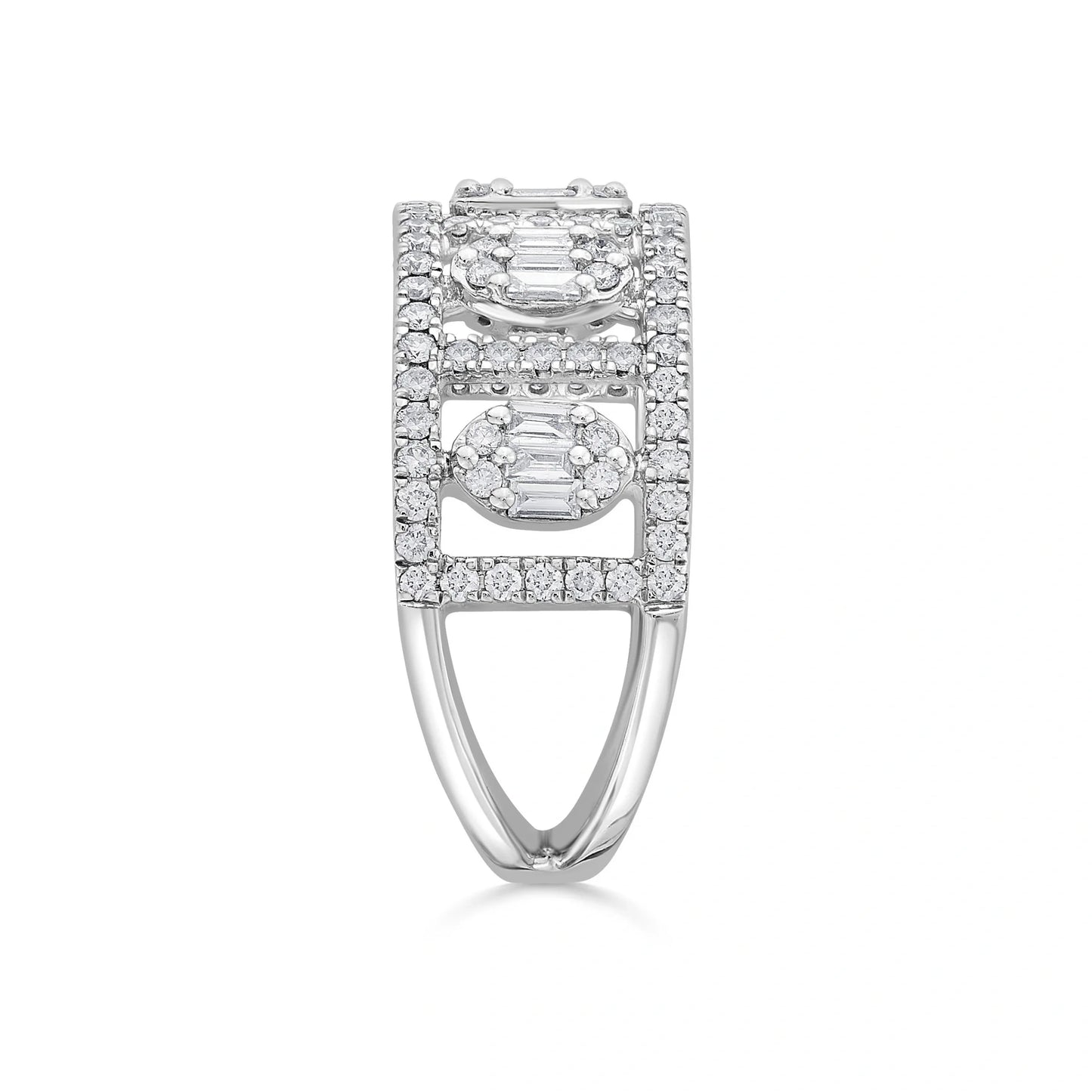 Celestial Echo Diamond Ring