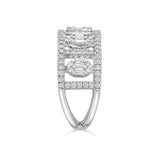Celestial Echo Diamond Ring