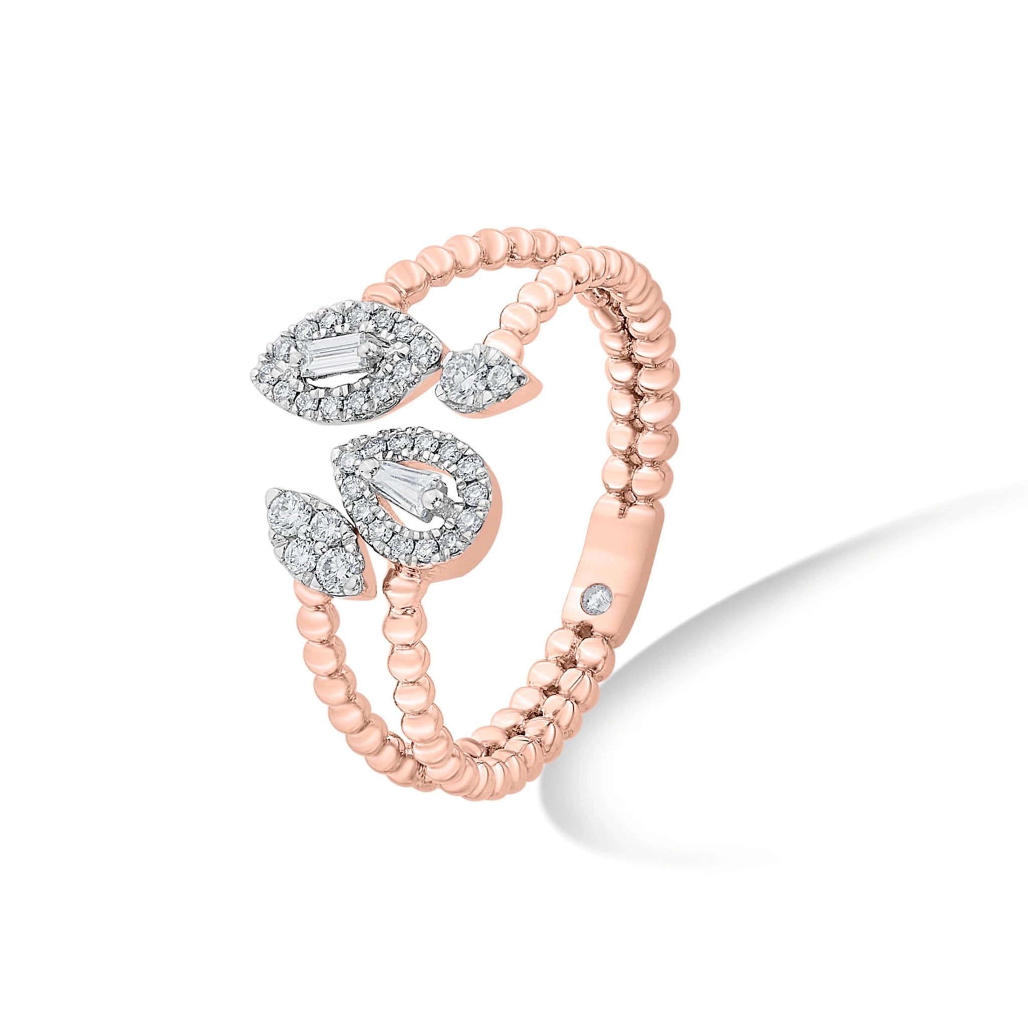 Sassy Enchanted Diamond Vine Ring - Zen Diamond India