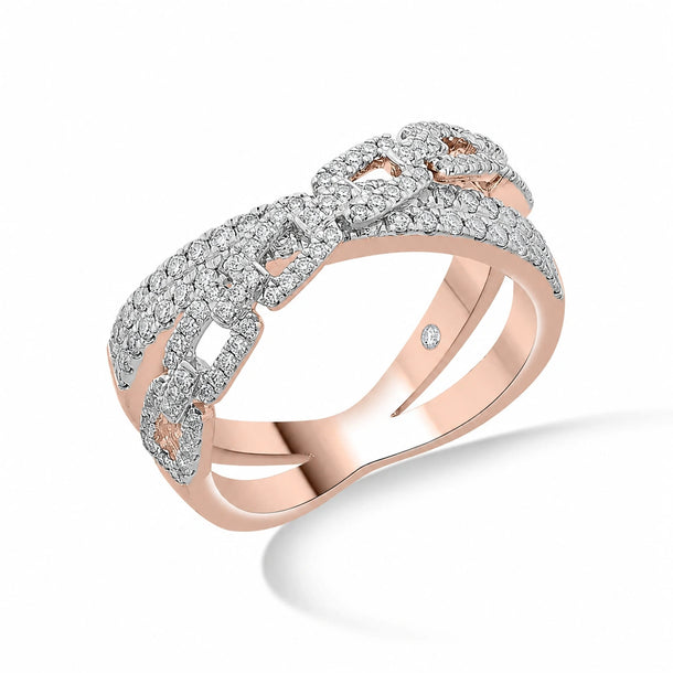 Cuban Celeste Bloom Ring