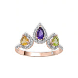 Color Pop Regal Tiara Ring - Zen Diamond India