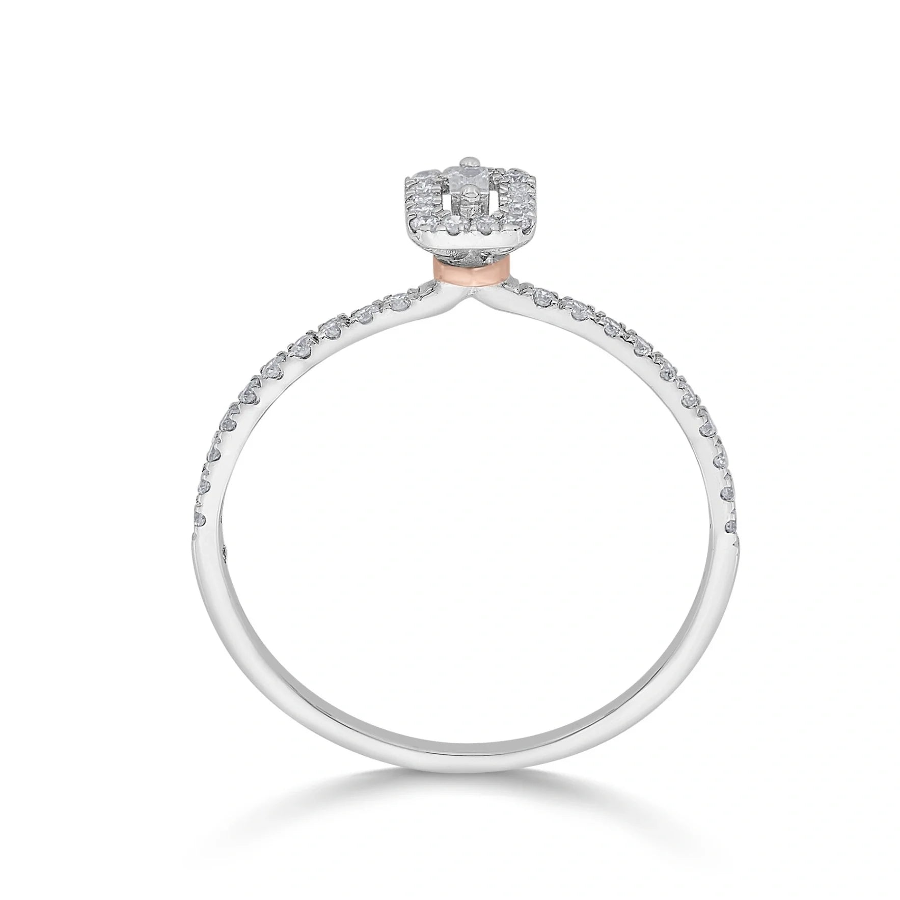 Boujee Starlight Pave Ring - Zen Diamond India