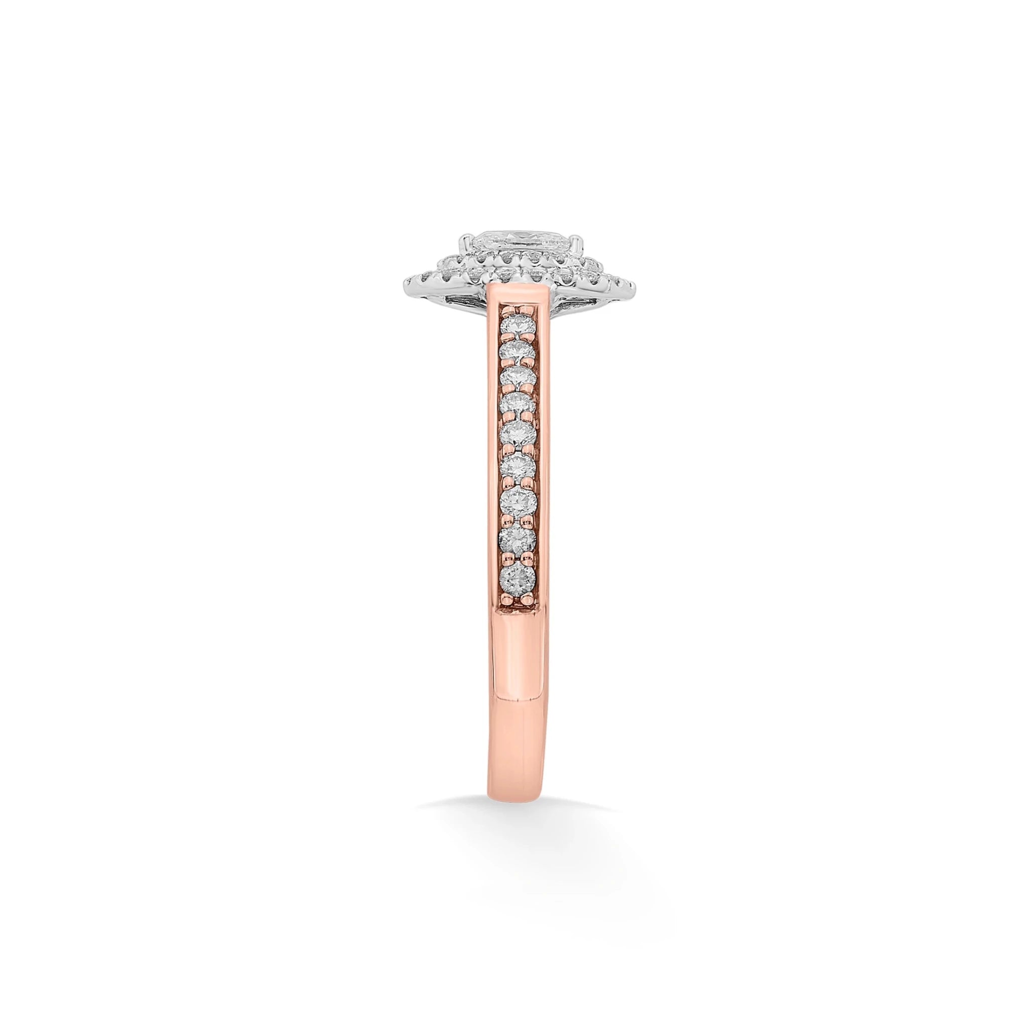 Sassy Glamour Blaze Marquise Sparkle Ring - Zen Diamond India