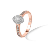 Sassy Glamour Blaze Marquise Sparkle Ring - Zen Diamond India