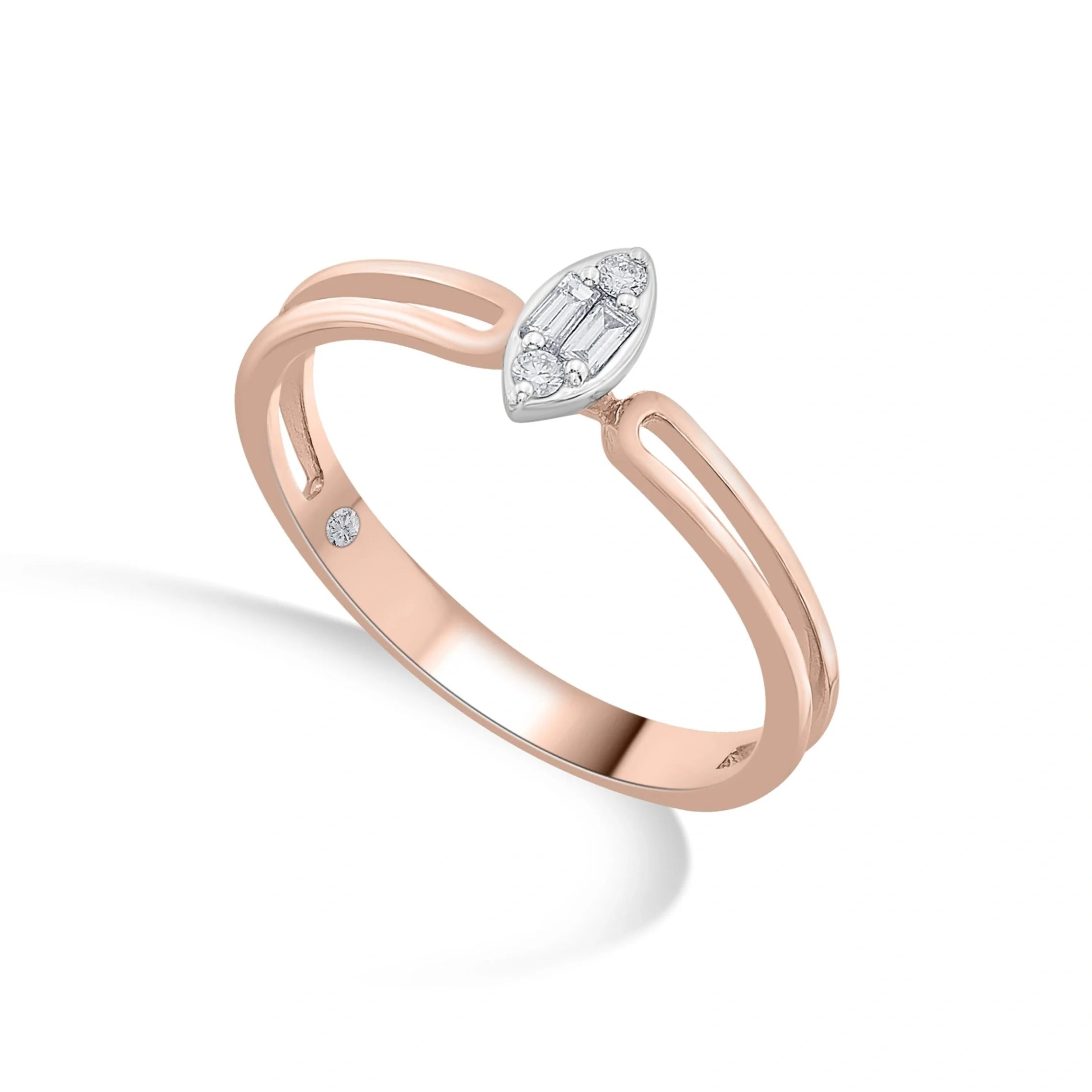 Boujee Marquise Cluster Ring - Zen Diamond India