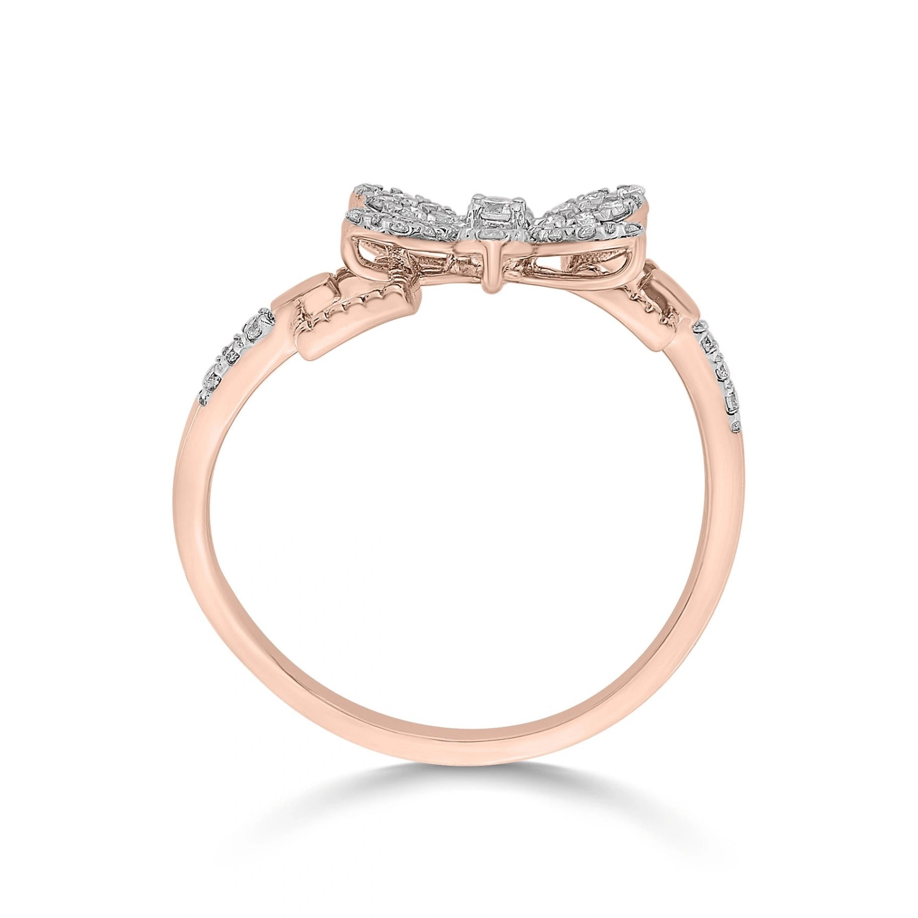 Sassy Dazzling Daisy Diamond Ring