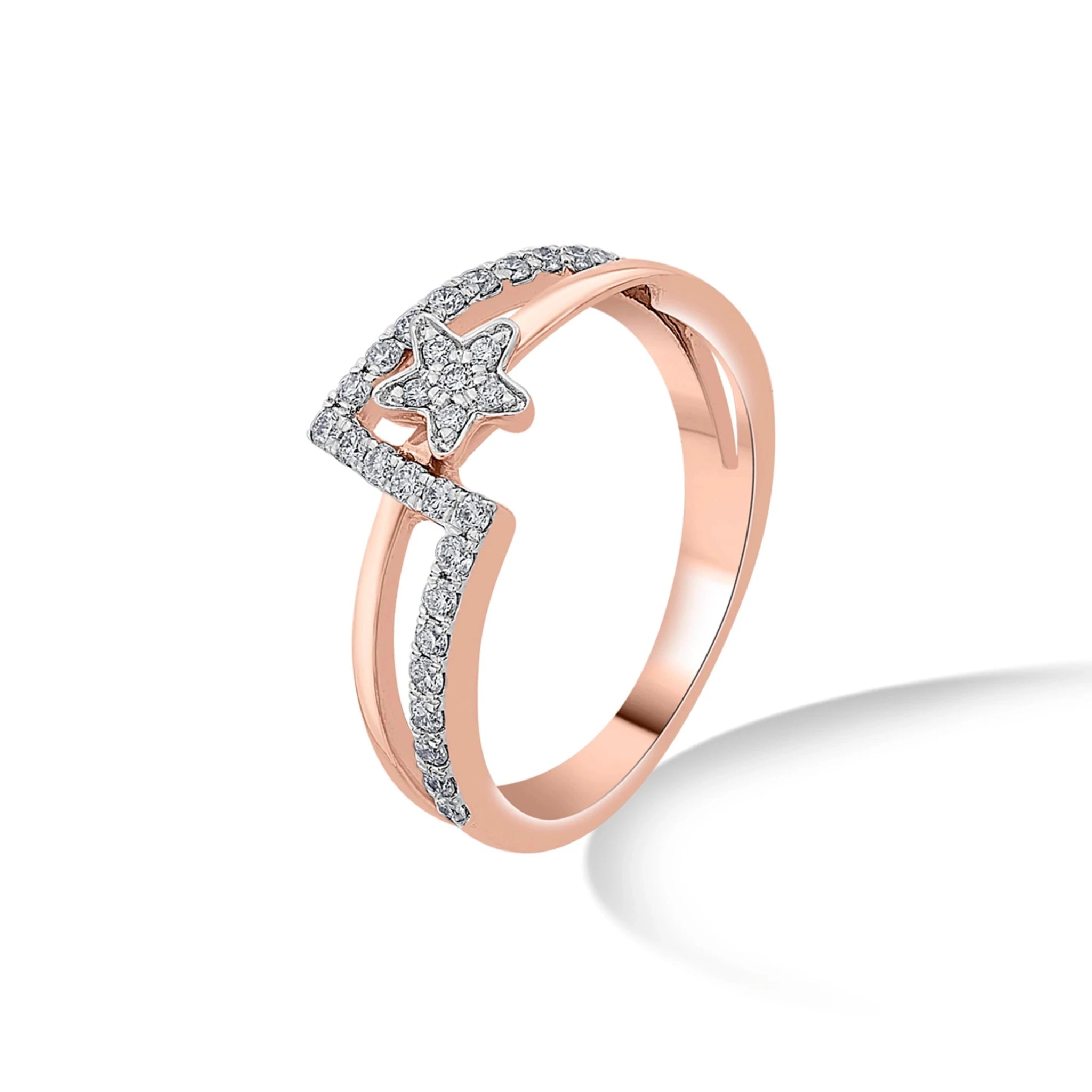Sassy Starstruck Diamond Ring - Zen Diamond India