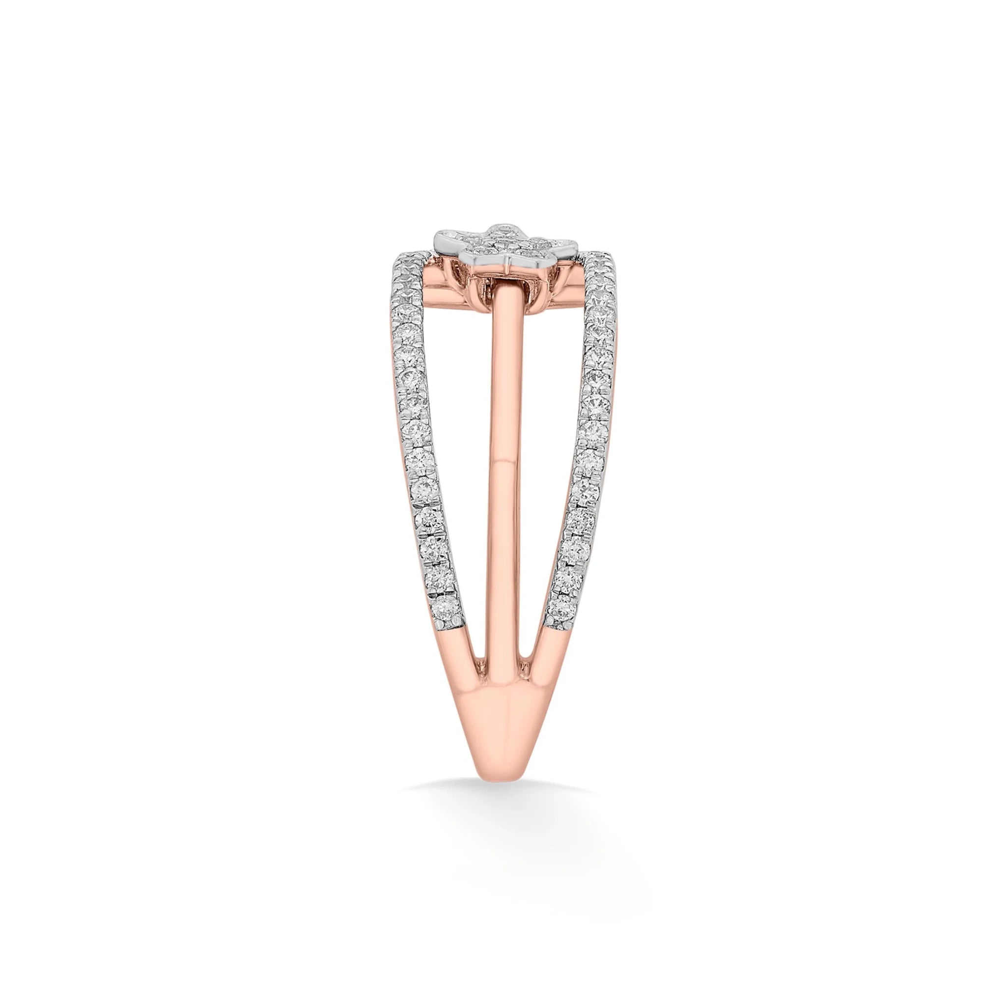 Sassy Starlit Grace Diamond Ring - Zen Diamond India