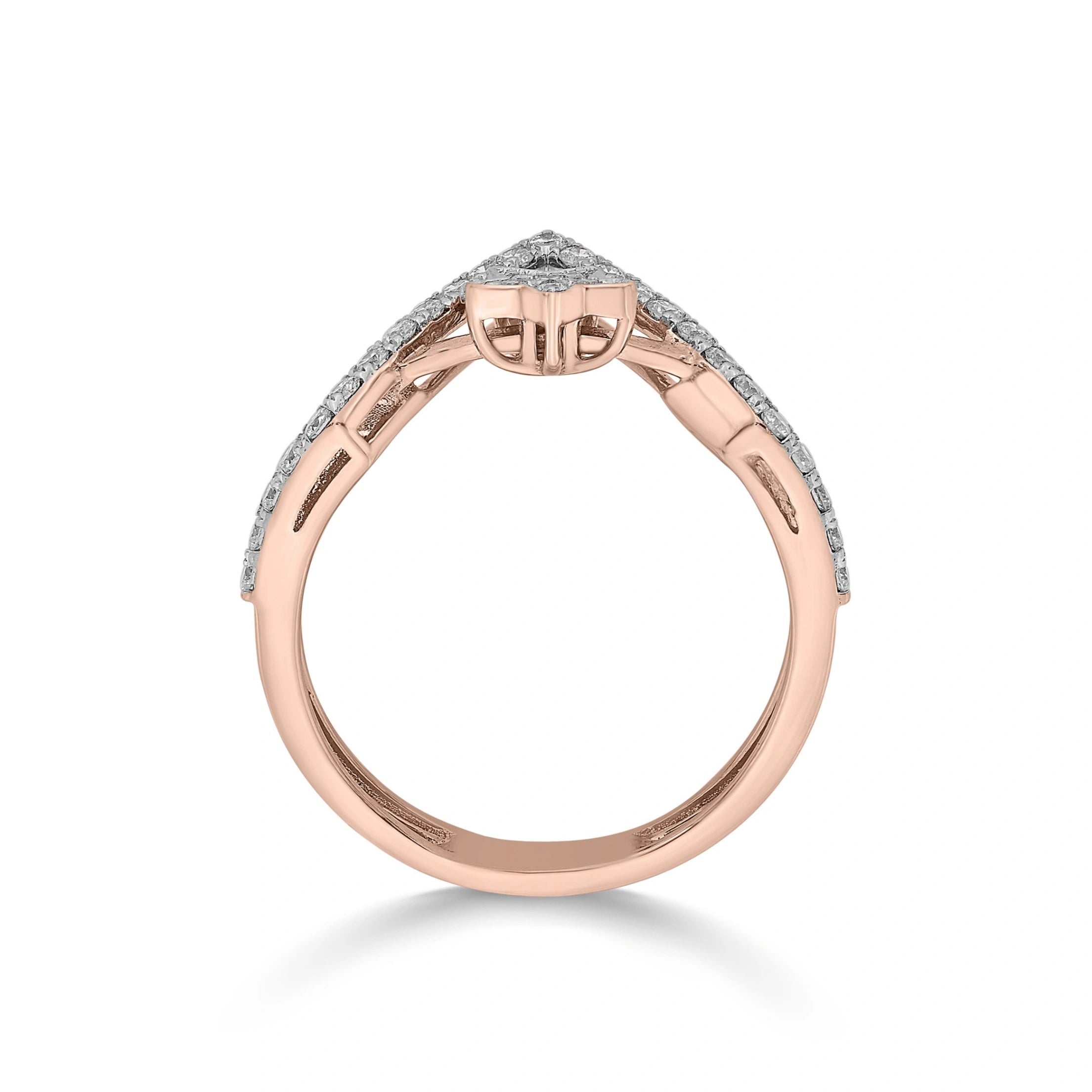 Sassy Cosmic Charm Diamond Ring