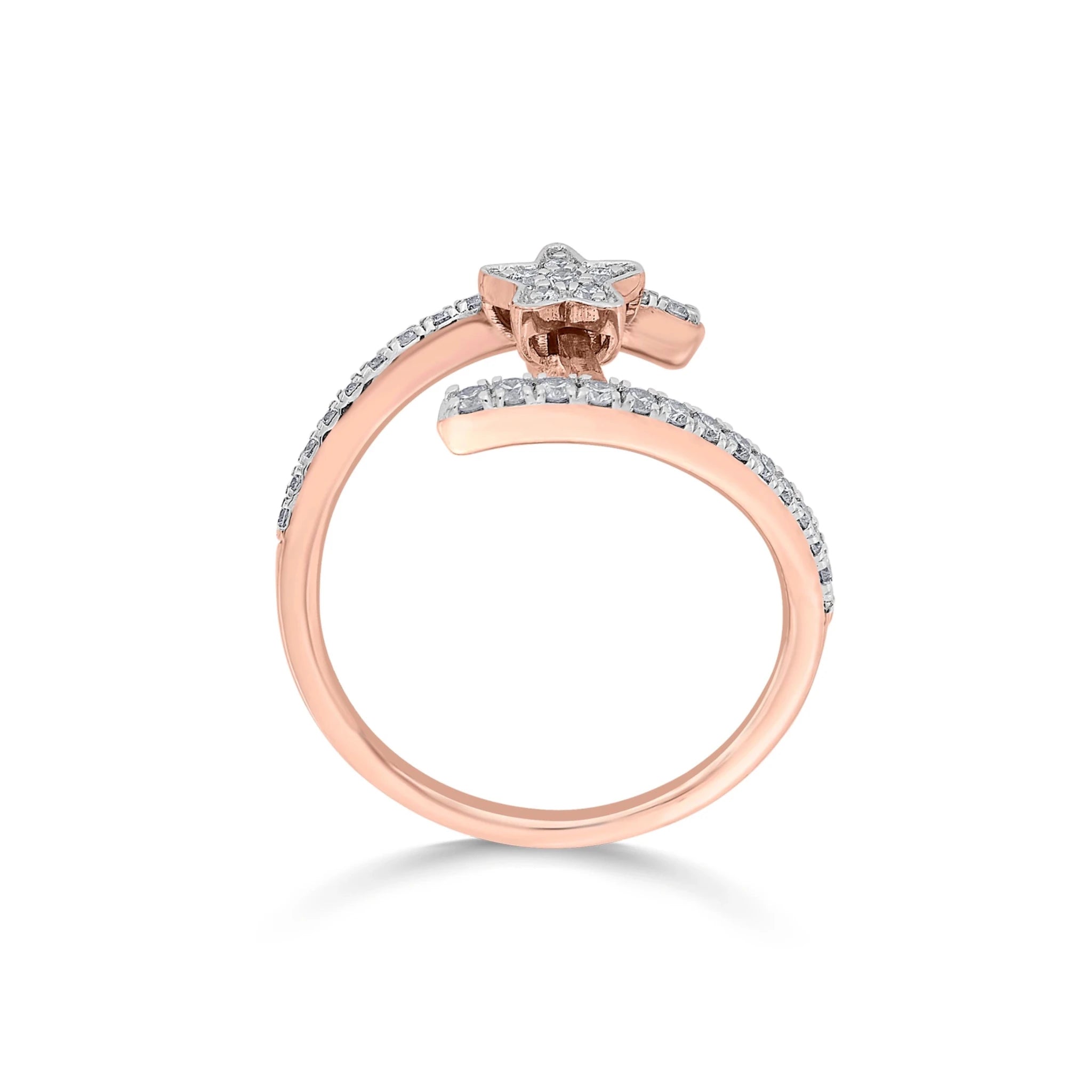 Sassy Shooting Star Diamond Ring - Zen Diamond India