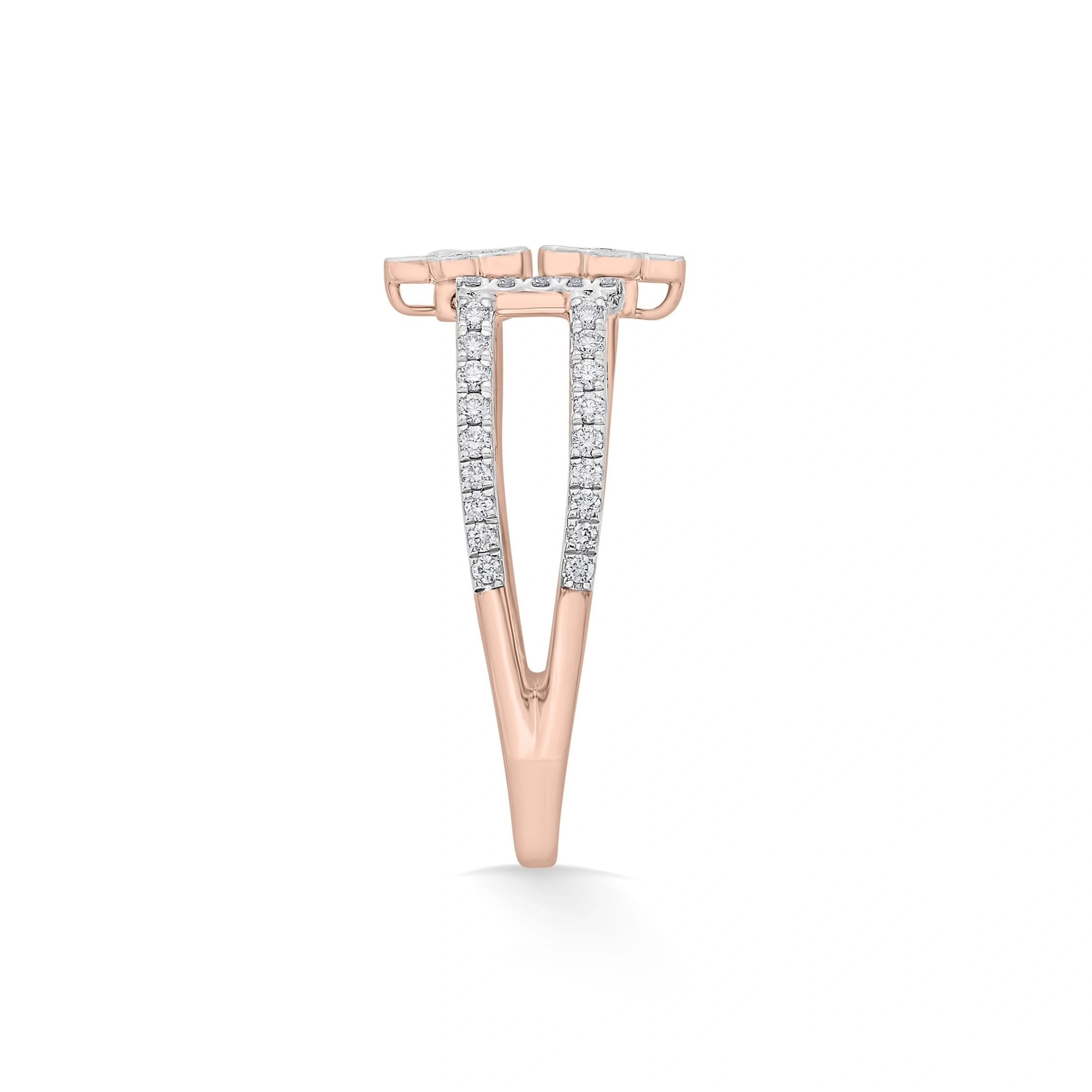 Sassy Twin Starlight Diamond Ring