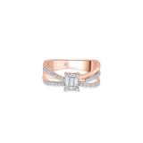 Regal Radiance Crossover Ring